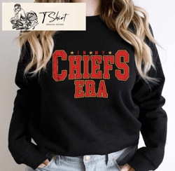 Vintage In My KC Chief Era Sweatshirt Kansas City Football - Happy Place for Music Lovers