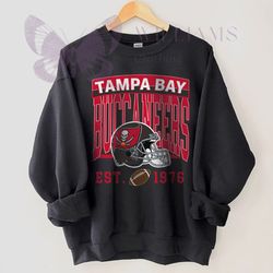 Tampa Bay Buccaneers fan gifts, vintage Tampa Bay football crewneck sweatshirts, and Tampa Bay sports apparel