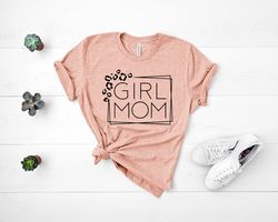 Girl Mom Shirt, Mom of Girls Shirt, Shirt for Girl Mom, Mom Gift Ideas, Mothers Day Gift, Girl Mama Shirt, Leopard Mama