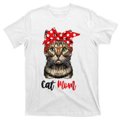 Cat Mom Happy Mothers Day For Cat Lovers Family Matching T-Shirt 1