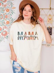 custom mama shirt, mom shirt with kids names, personalized mom tshirt, mama with children names tee ls023 2