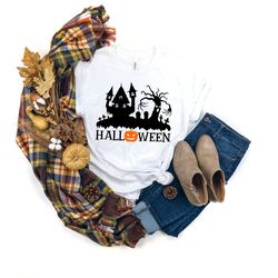 halloween shirt, halloween scary pumpkin shirt, halloween shirt, happy halloween, halloween hat shirt, horror shirt, wit