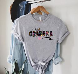 Grandma Shirt,Cute Grandma Tee,Nana Gift,Shirt For Grandma,Gift From Grandkids,Grandmother Shirt,Mothers Day Gift,Gigi G