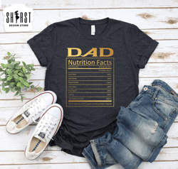 Dad Nutrition Facts, Funny Dad Shirt, Fathers Day Shirt, Dad Joke Shirt, Dads Birthday Shirt, Shirt Gift for Dad, New Da
