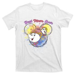Chip And Mrs Potts Best Mom Ever Mothers Day Mother Mom Best Mom T-Shirt