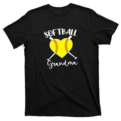 Softball Grandma Shirt Outfit Mothers Day Gift T-Shirt