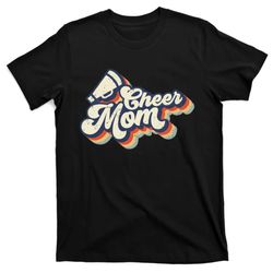 Retro Vinatge Cheer Mom Cheerleading Cheerleader Mothers Day T-Shirt