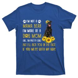 Sunflower Beauceron Mom Mothers Day Dog Mom Gift T-Shirt
