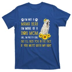 Sunflower Kuvasz Mom Mothers Day Dog Mom Gift T-Shirt