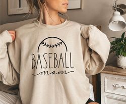 Baseball Mom Sweatshirt, Baseball Mama Sweatshirt, Baseball Shirt For Women, Sports Mom Sweatshirt, Mothers Day Gift, Co