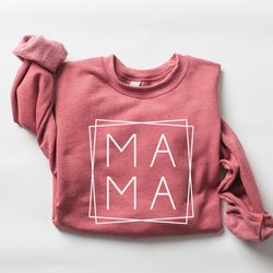 Mama Sweatshirt, Mothers Day Gift, New Mom Gift, Mama Sweatshirt, Mom Shirt, Cute Mom Shirt, Mom Life Shirt, Mom Hoodie,
