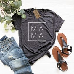 mama shirt, mothers day gift, mama box shirt, mom life, mothers day gift idea, mom gift, mommy shirt, cool mom shirt, tr