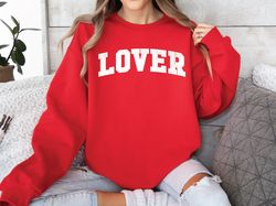 Lover Shirt, Valentines Day Shirt, Shirt For Girlfriend, Valentines Day Lover Sweatshirt, Cute T-shirt Minimalist Lover
