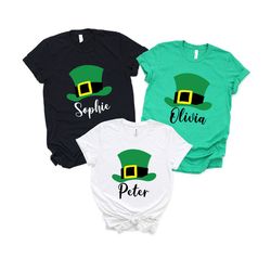 personalized leprechaun hat shirt, custom leprechaun hat shirt, leprechaun hat shirt, st patricks day shirt, patricks da