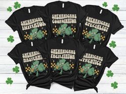 Matching St Patricks Day Shirts, Shenanigans Coordinator T-Shirts, Ireland Girls Trip Outfits, Irish Pub Crawl Tee, Retr