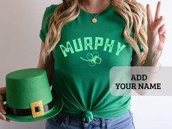 Personalized St Patricks Day Shirt Women, Matching Family Shirts for St Pattys Day 2023, Genderneutral Shamrock Shirt fo