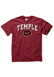 Temple Owls University Logo Print T-shirt Gift For Fan