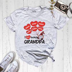 Personalized Grandpa Shirt, Papa Shirt, Grandparents Shirt, New Grandma Shirt, New Grandpa Shirt, Grandkids Names Tee, G