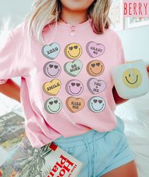 Retro Valentines Day Comfort Colors Shirt, Be Mine Valentine Candy Shirt, Vintage Couples Shirt, Love Shirt, Heart Shirt