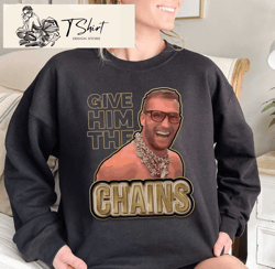 Give Him The Chains Kirk Cousins Shirt Minnesota Vikings T Shirt Gifts for Vikings Fans - Happy Place for Music Lovers
