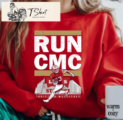 Run CMC 49ers Womens Long Sleeve Shirt 49ers Gifts for Her - Happy Place for Music Lovers