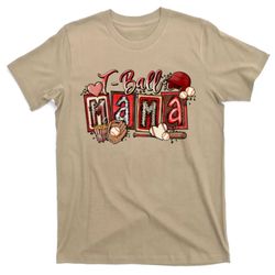 Groovy TBall Mama Mothers Day Baseball T-Shirt