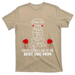 Happy Mothers Day Dog Mom Gift T-Shirt