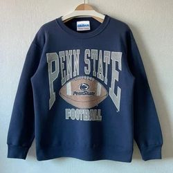 Vintage 90s Penn State Football Sweatshirt  T-Shirt, Gift for her, him, Game Day Sweatshirt, Football Lovers Gifts, scre