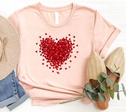 Love Shirt, Valentines Day Shirt, Cute Love Tee, Love Heart Shirt, Cute Love Shirt, Heart Love Tee, Gift For Her, Valent