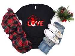 Valentine Gnomes Shirt, Valentines Day Shirt, Love Shirt, Cute Valentine Shirt, Valentines Day Gift,Love Gnomes Shirt,Gn