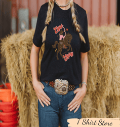 Cupid Aim For A Cowboy Valentine Shirt, Western Valentines Clothes, Horses Valentines Tee, Valentines Rodeo Heart Graphi