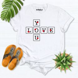 Love Tshirt, women Valentine Shirt, Heart Love Shirt, Teacher Valentine Gift, Heart Tee, Valentine Day Gift, Women s Val