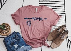 Blessed Mama Shirt, Mama Life Shirt, Mother T-Shirt, Cute Mama Shirt, Cute Mama Gift,Mothers Day Gift, New Mom Gift,Gift