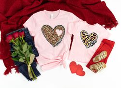 Mama Valentines Shirt,Mini Valentines Shirt,Mamas Girl Valentines Shirt,Rainbow Mama Shirt, Rainbow Mini Shirt,Mama Mini