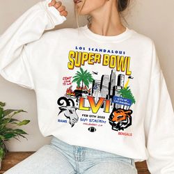 Bengals Vs Rams Super Bowl LVI Shirt