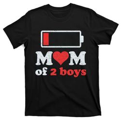 Mom of 2Boys from Son to Mom Quote Mothers Day Birthday T-Shirt