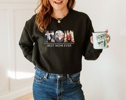 custom mama photo sweatshirt, custom mom photo sweatshirt, family photo sweatshirt, personalized mom sweatshirt, mother