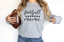 Football Mom Sweatshirt, Football Season Sweatshirt, Custom Team Sweatshirt, Sportmen Mama Birthday Gift, Sports Mom Swe