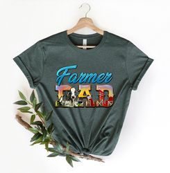 Farm Dad Shirt, Farming Shirt, Farmer Shirt, Farmer Grandpa Gift, Positive Farm Shirt, Funny Farm Shirt, Farmer Gift,Fat