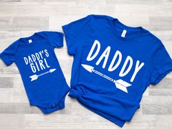 Daddy And Daddys Girl Shirt, Daddys Girl, Fathers Day Gift, Gift For Dad, Matching Daddy And Daughter, Daddy Shirts