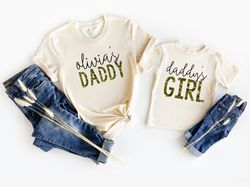 Matching Father and Daughter Shirts, Daddy and Daughter Shirts, Daddys Girl Shirt, Father Daughter Shirt,Daddy Daughter