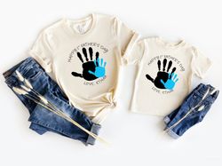 personalized our first fathers day hands dad  baby set daddy baby gift t-shirt bodysuit romper baby grow vest gift set b