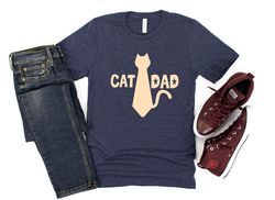 Cat Daddy Shirt, New Cat Daddy Tshirt, Fathers Day Cat Dad Gift Tshirt, Best Cat Dad Tee, Cat Owner Men Shirt, Cute Cat