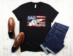 Dad Life USA Flag Sweatshirt, Fathers Day Gift, American Flag Dad Gift, Fathers Day Mens Dad, Fathers Day Shirt, America