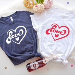 Valentines Love Couple Shirt, Love Valentines Design Sweatshirt, Love Couple Sweatshirt, Valentines Day Gift Hoodies, Va