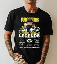 the packers legends football team shirt