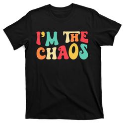Im Chaos Funny Family Matching Mother Daughter Son T-Shirt