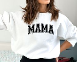 Mama Sweatshirt and Hoodie, Mothers Day Sweatshirt, Mother Sweatshirt, Mama Gift Sweater, Retro Mom Sweatshirt, Retro Ma