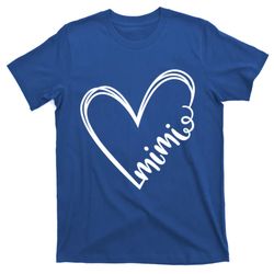 Mimi Heart Grandma For Christmas MotherS Day Gift T-Shirt