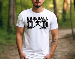 baseball dad tshirt, baseball dad fathers day, baseball dad distressed design tshirt, fathers day gift tee, dad tshirt,